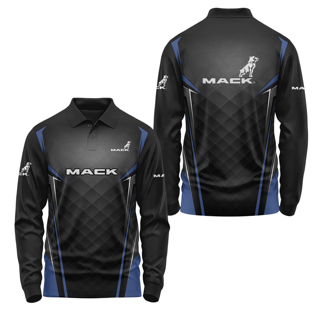 Mack Trucks Long Sleeve Polo USPL1839