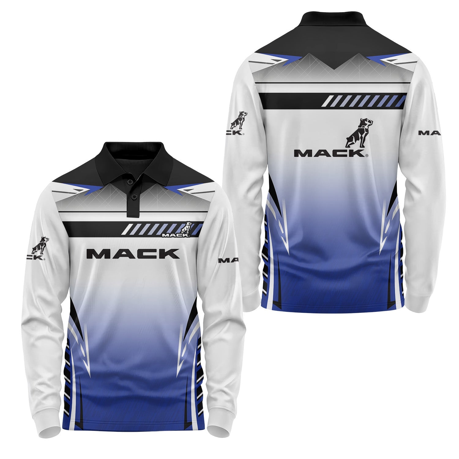 Mack Trucks Long Sleeve Polo USPL1840