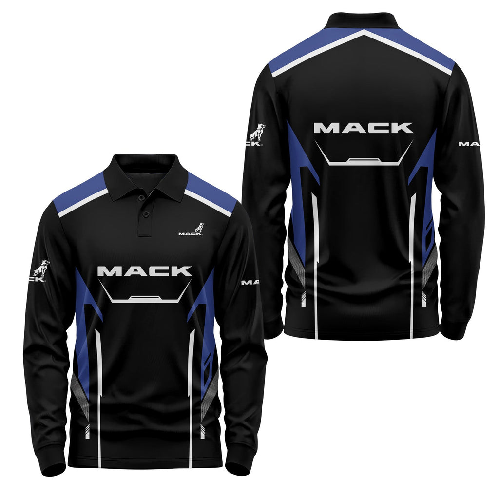 Mack Trucks Long Sleeve Polo USPL1850