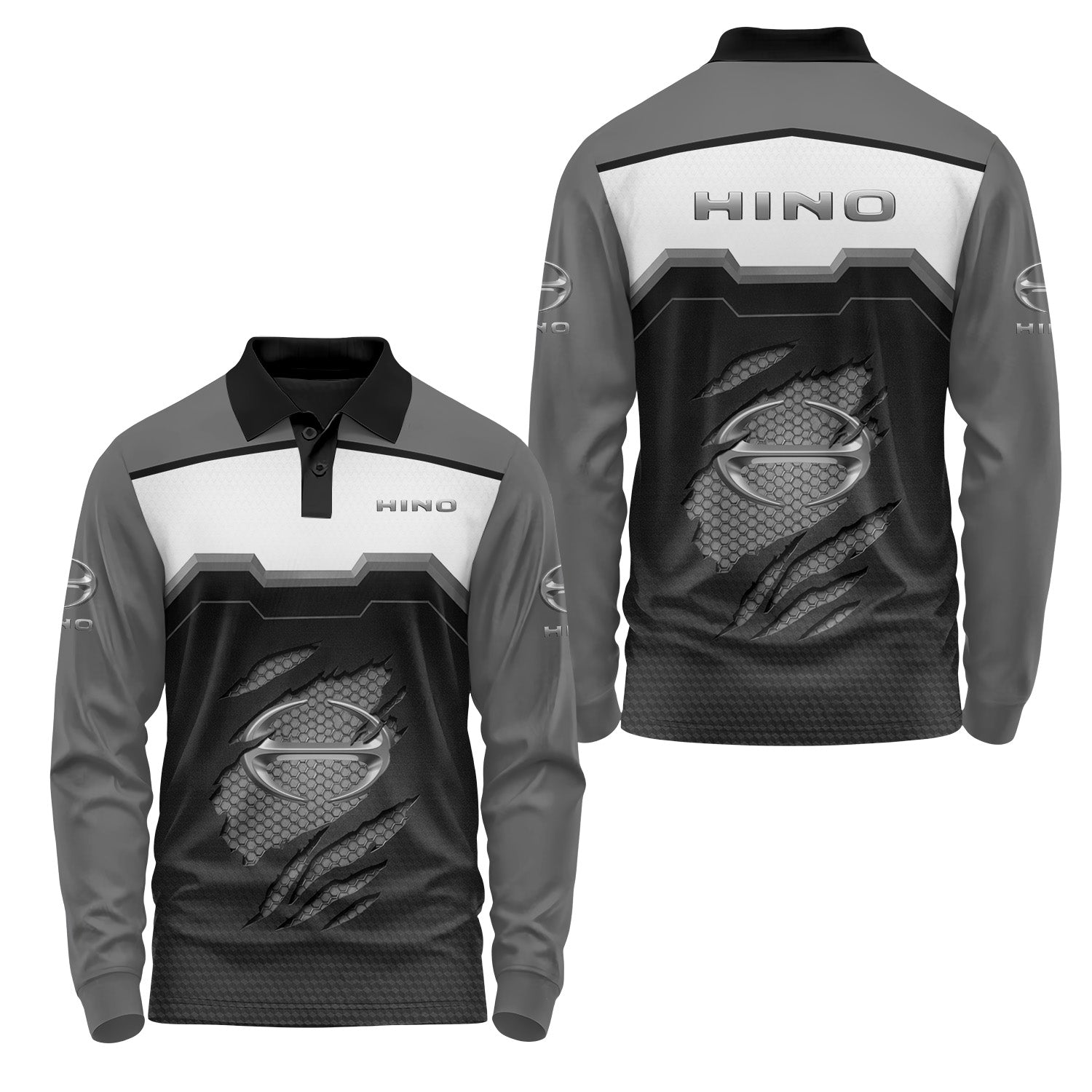 Hino Motors Long Sleeve Polo USPL1942