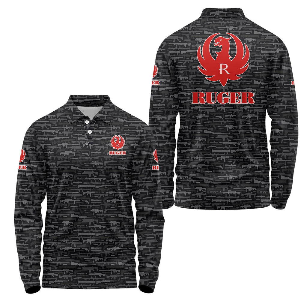 Ruger Long Sleeve Polo USPL2054