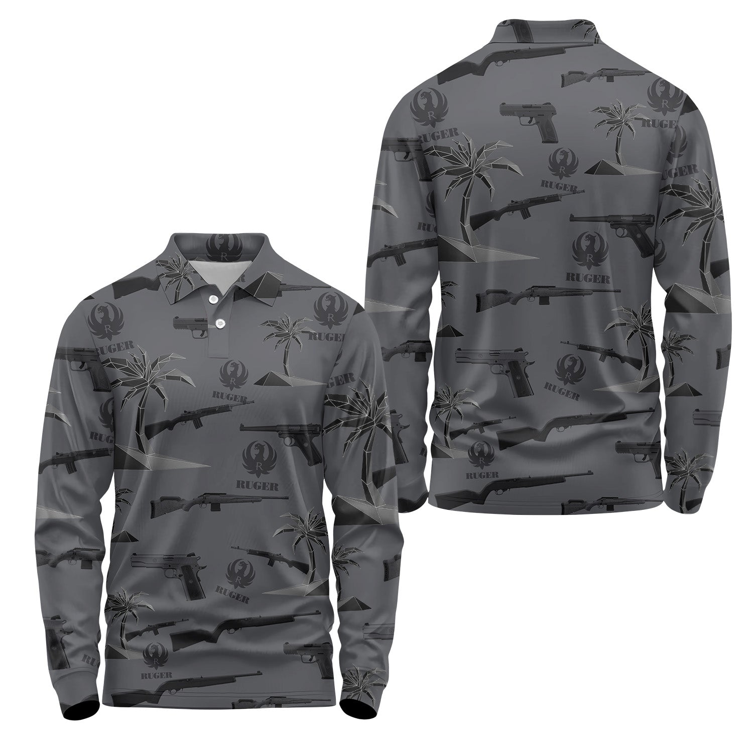 Ruger Long Sleeve Polo USPL2055