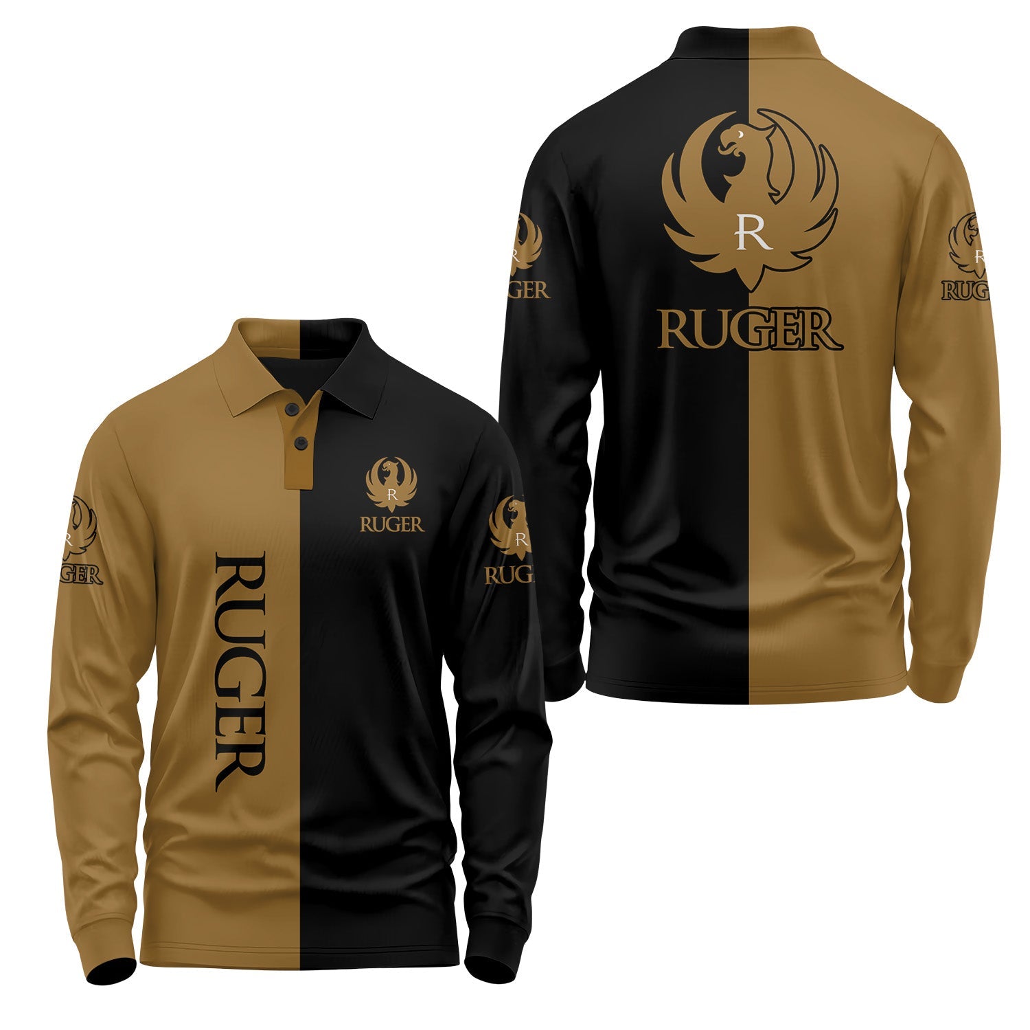 Ruger Long Sleeve Polo USPL2056