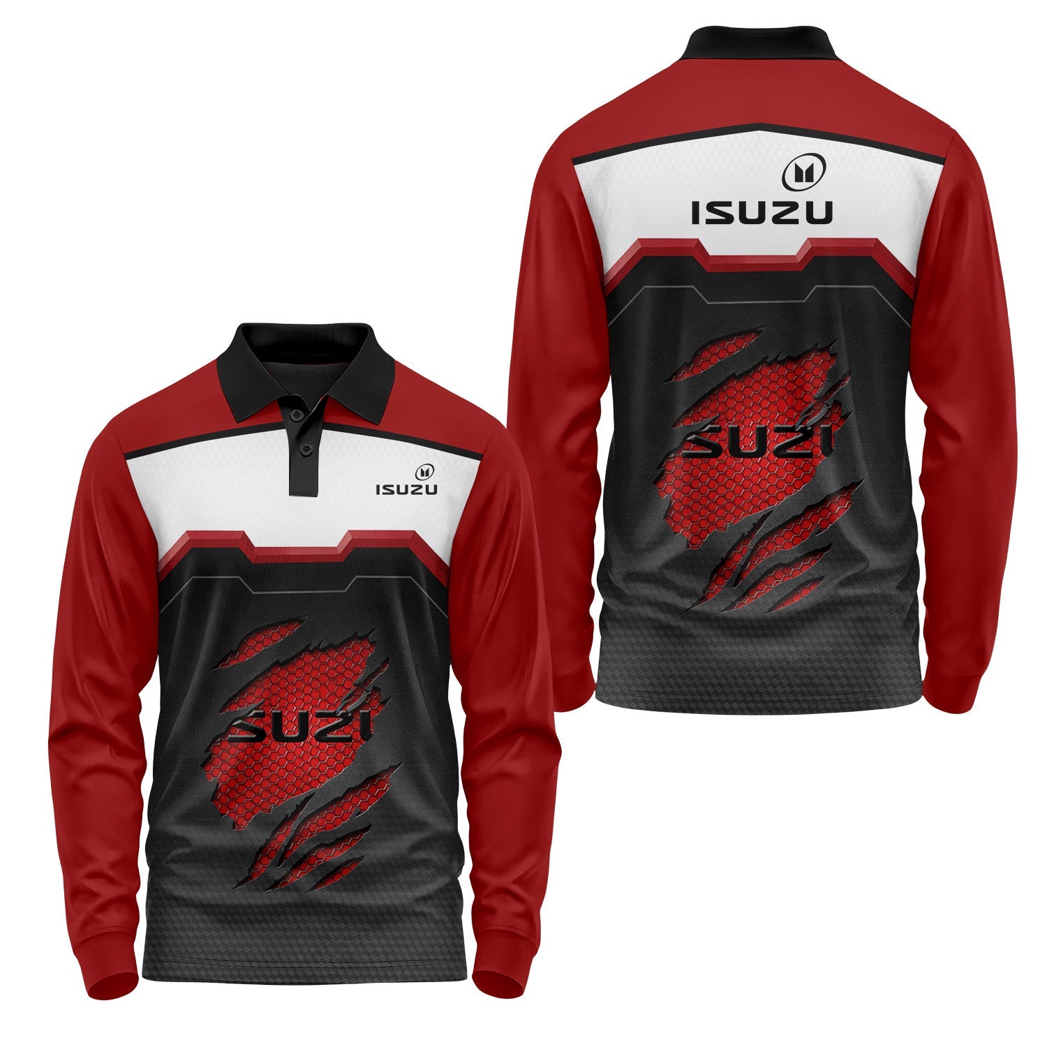 Isuzu Long Sleeve Polo USPL2001