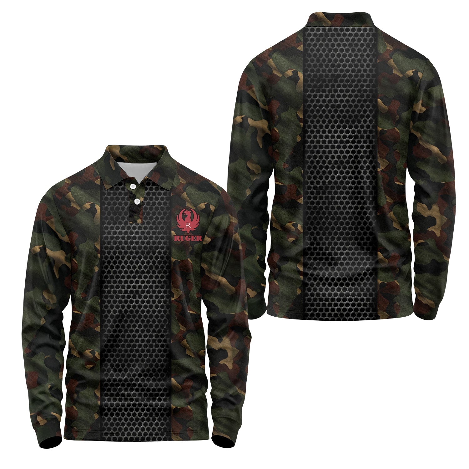 Ruger Long Sleeve Polo USPL2069