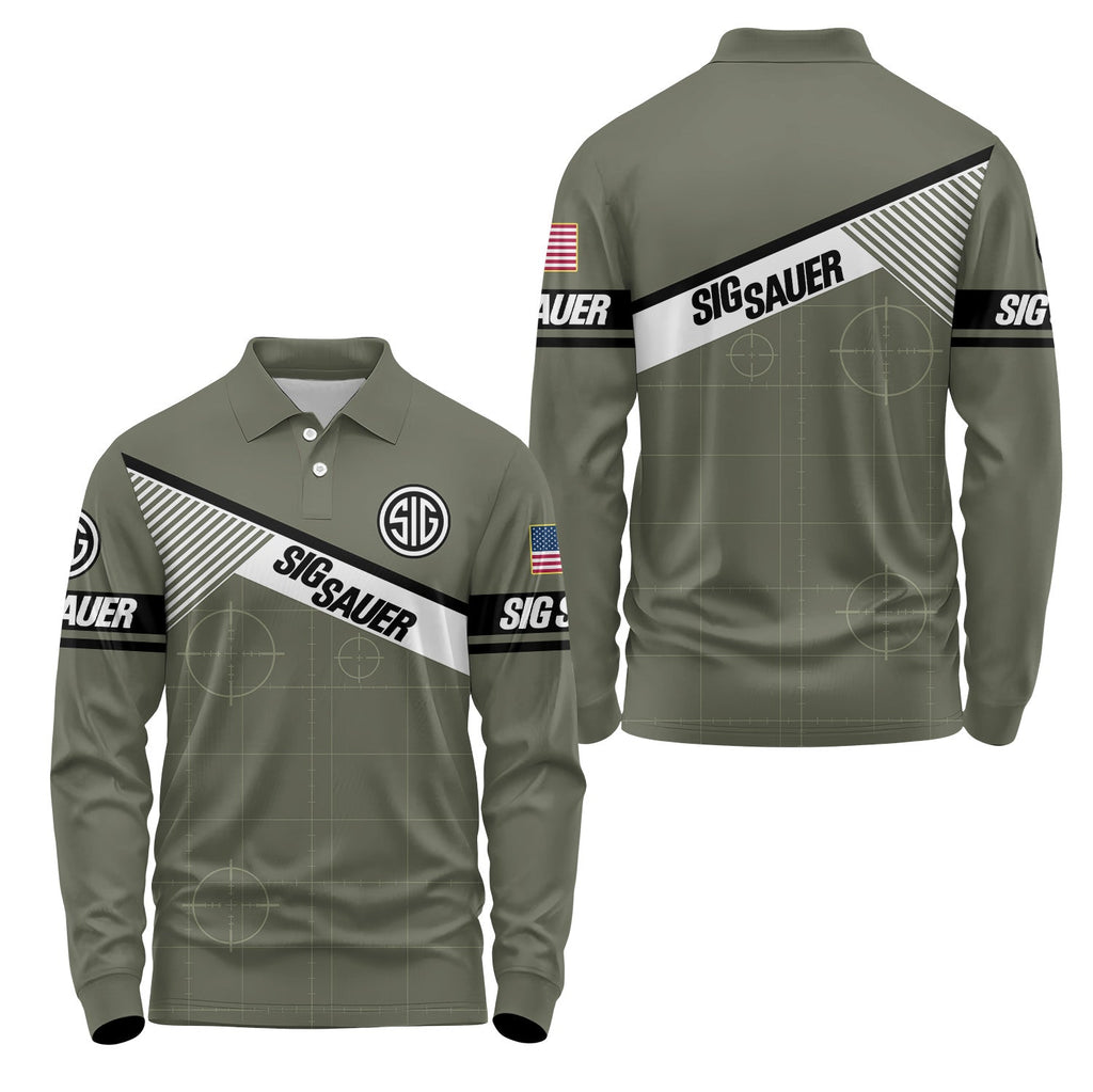 SIG Sauer Long Sleeve Polo USPL2103