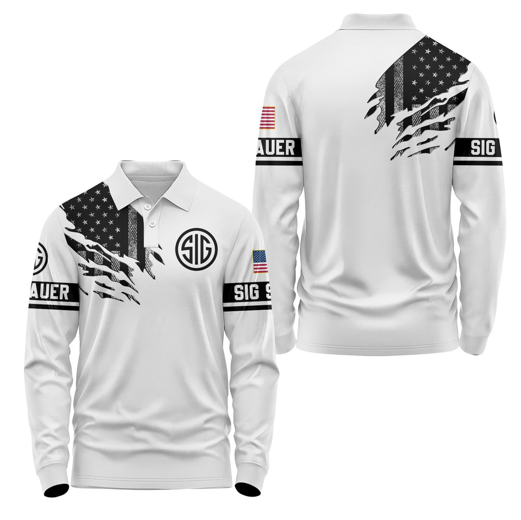 SIG Sauer Long Sleeve Polo USPL2104