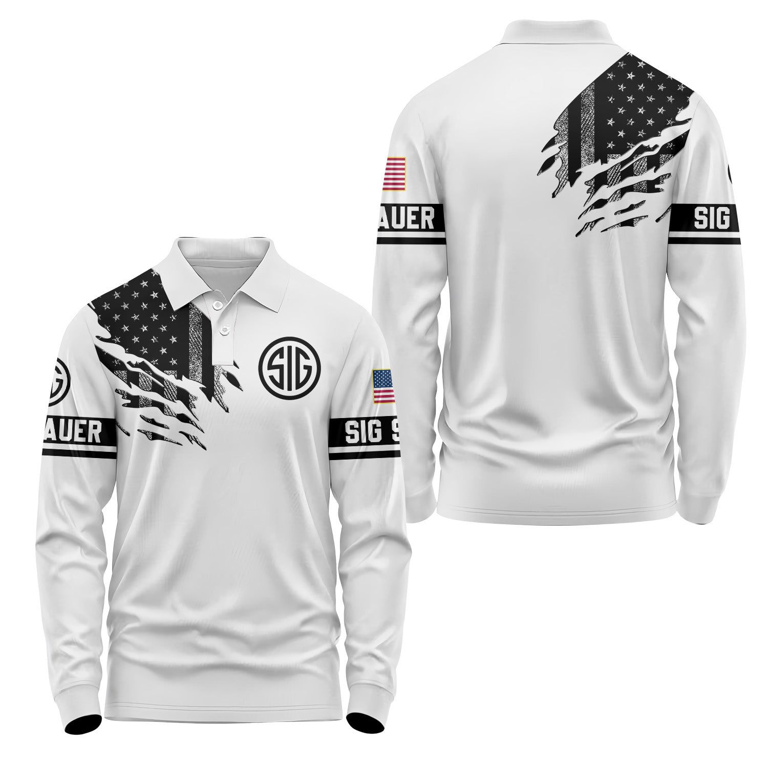 SIG Sauer Long Sleeve Polo USPL2104