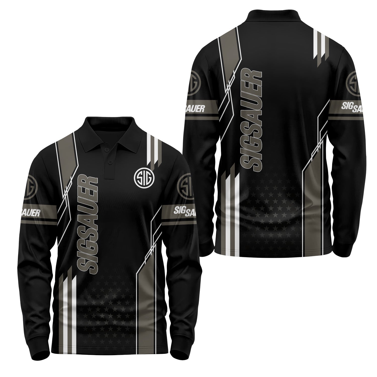SIG Sauer Long Sleeve Polo USPL2105