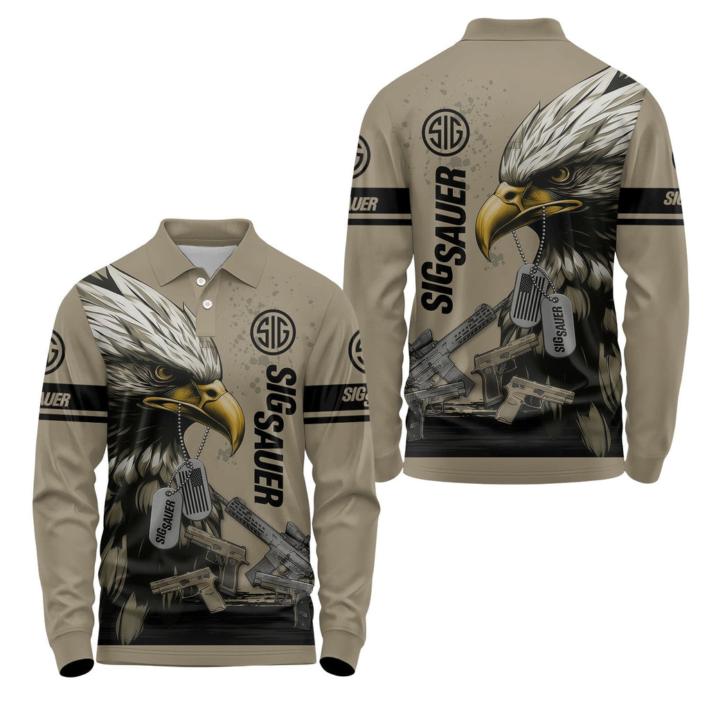 SIG Sauer Long Sleeve Polo USPL2102