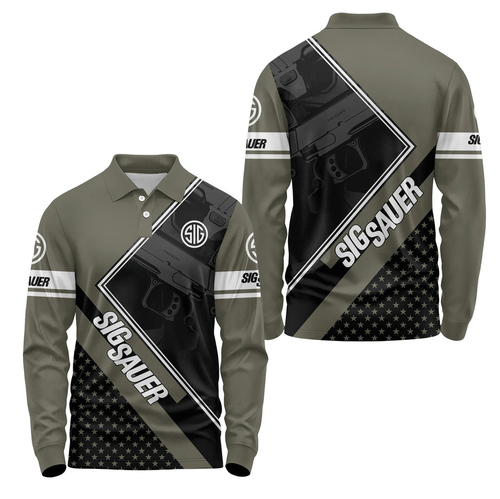 SIG Sauer Long Sleeve Polo USPL2106