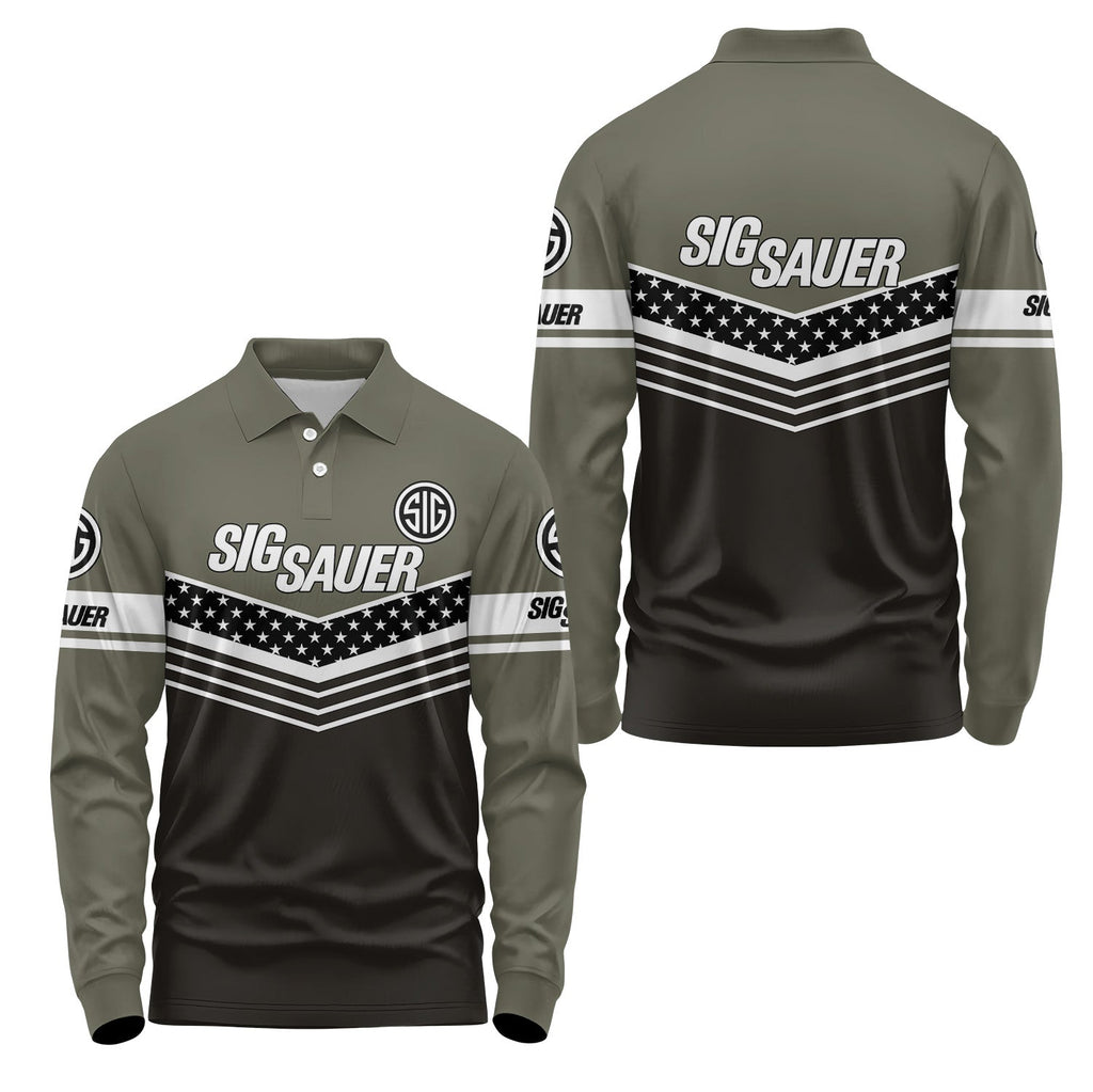 SIG Sauer Long Sleeve Polo USPL2107