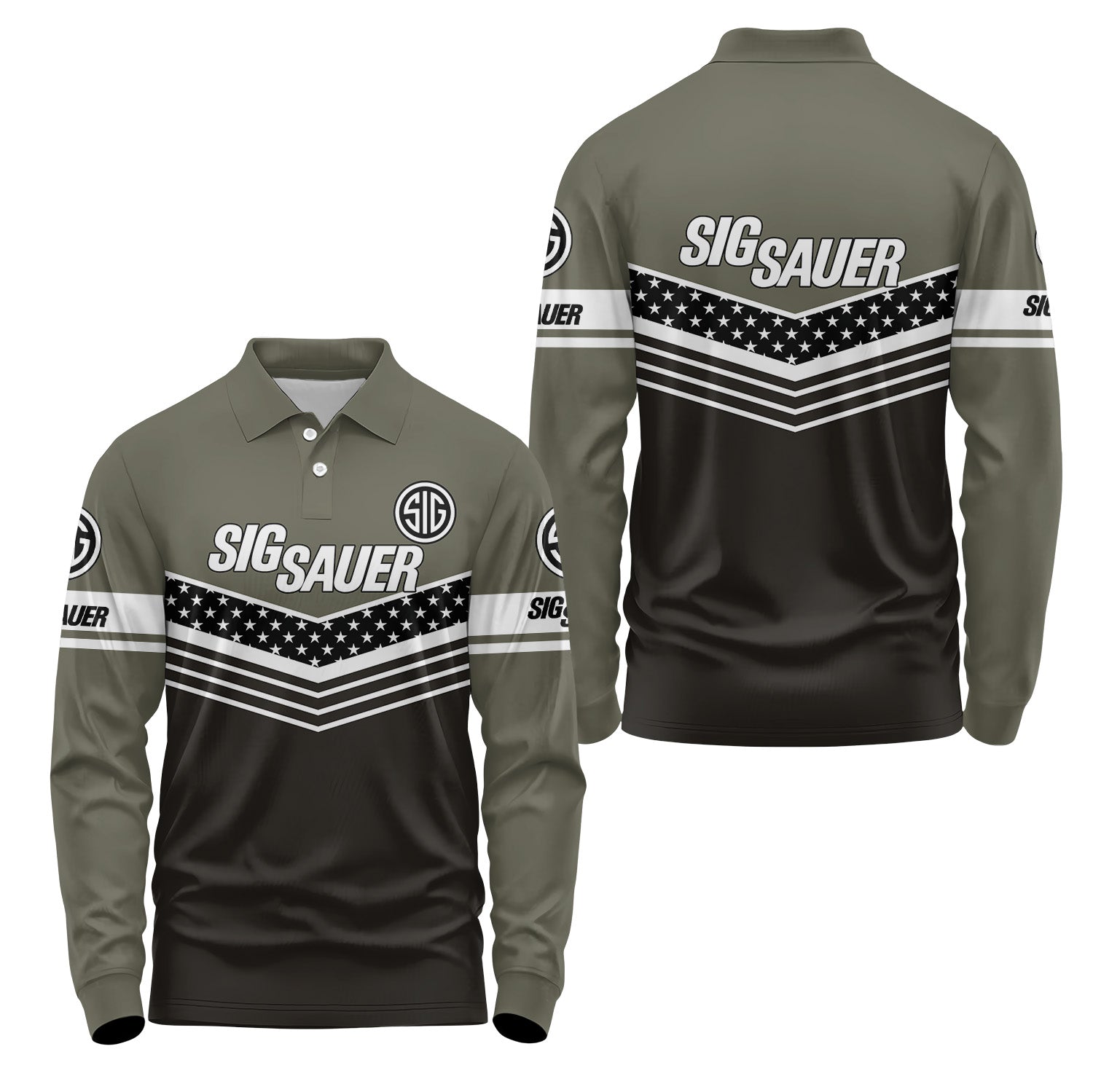 SIG Sauer Long Sleeve Polo USPL2107