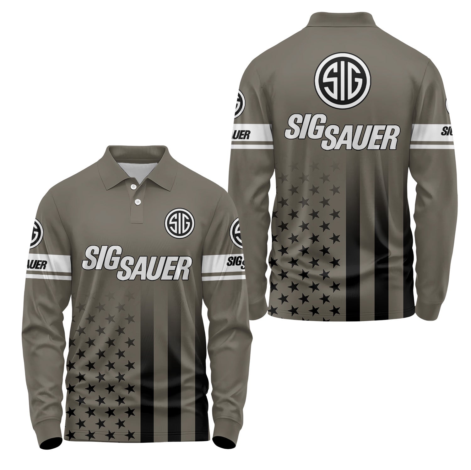 SIG Sauer Long Sleeve Polo USPL2109