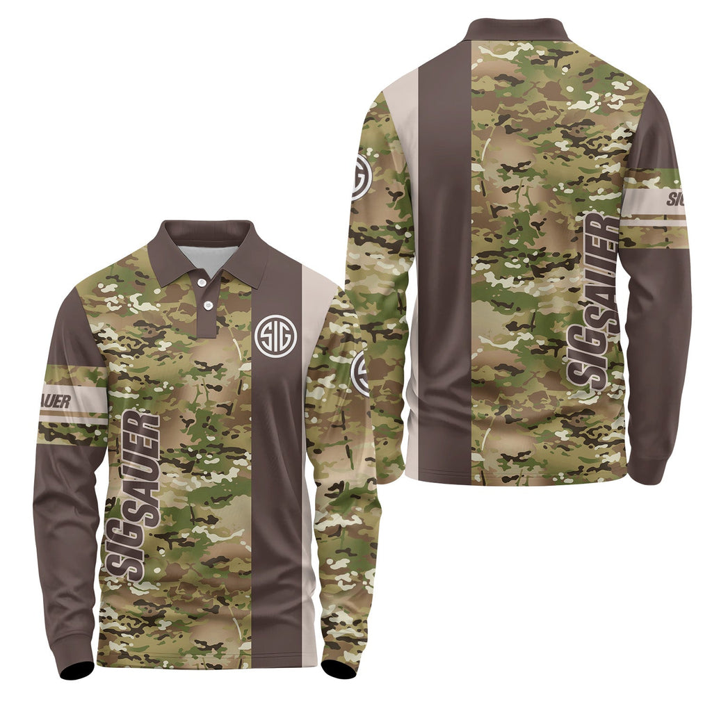 SIG Sauer Long Sleeve Polo USPL2111