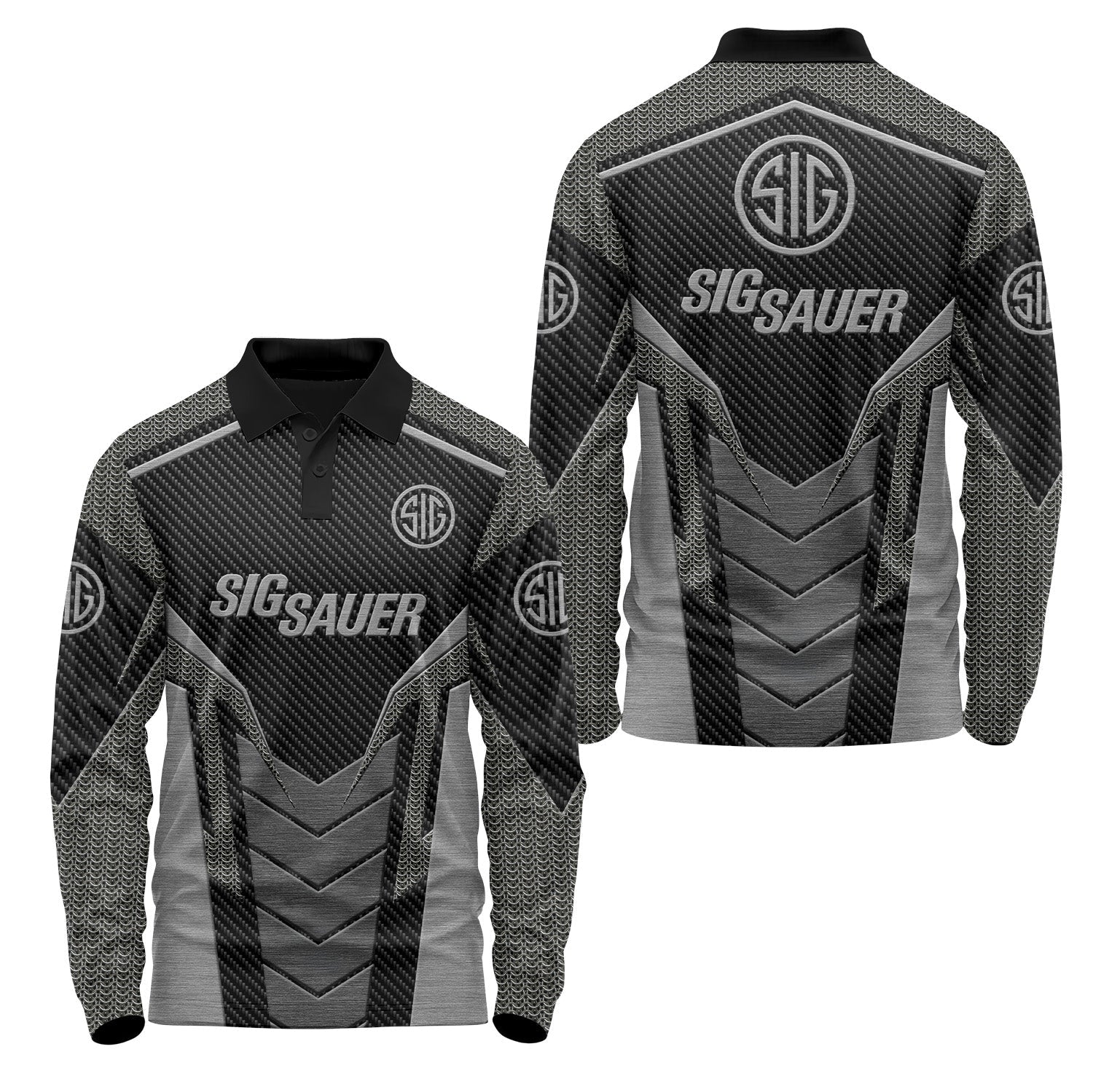 SIG Sauer Long Sleeve Polo USPL2112