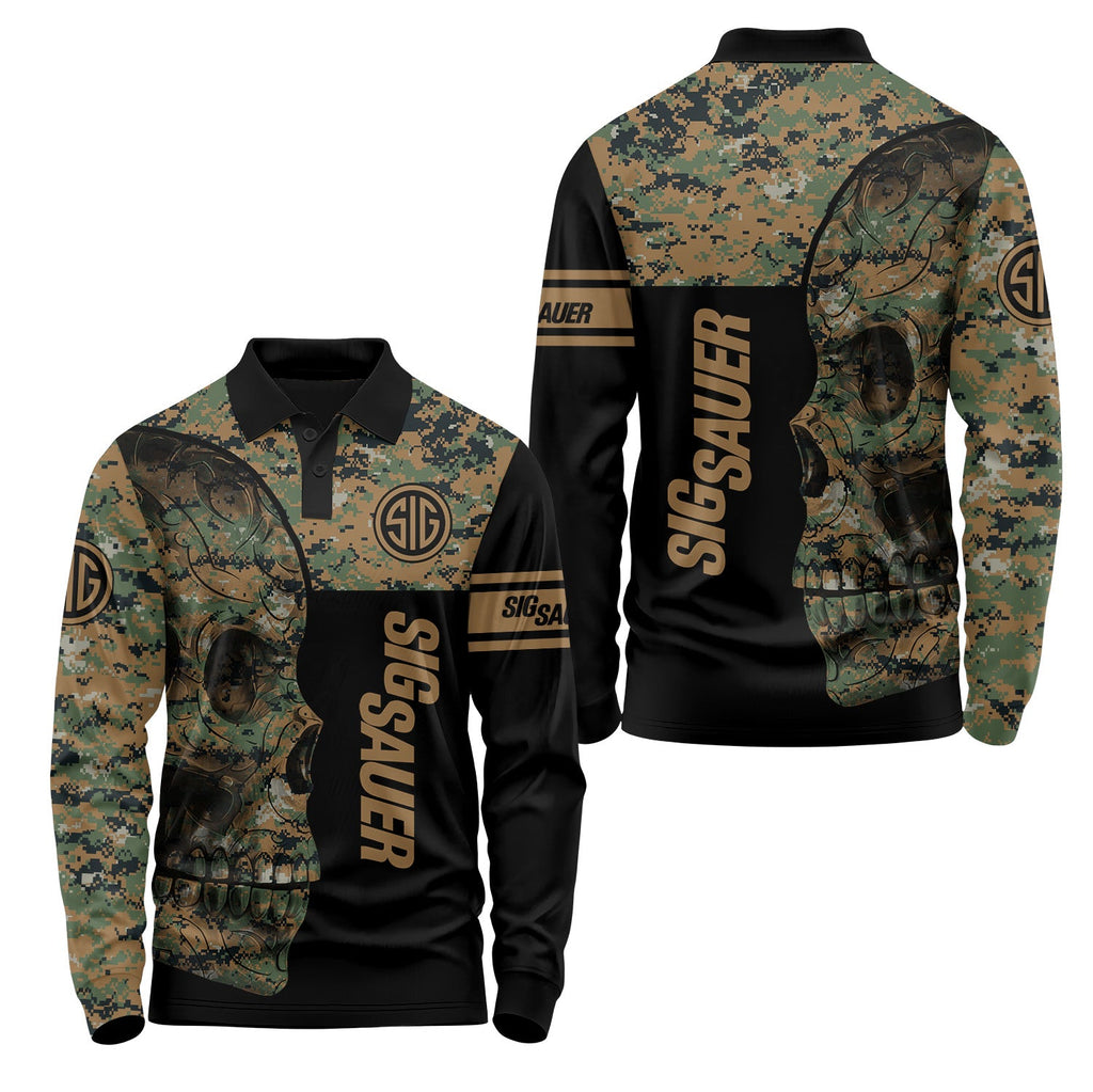 SIG Sauer Long Sleeve Polo USPL2114