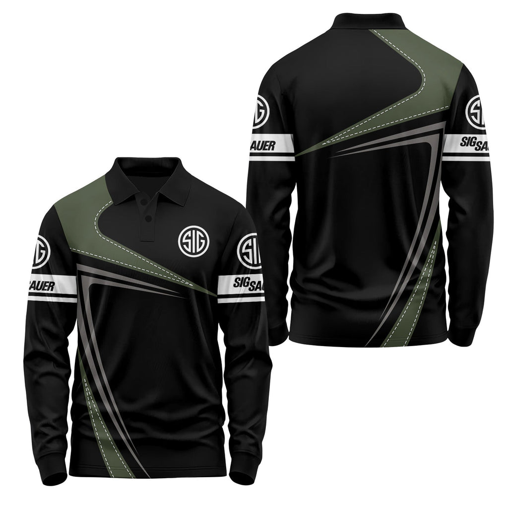 SIG Sauer Long Sleeve Polo USPL2115