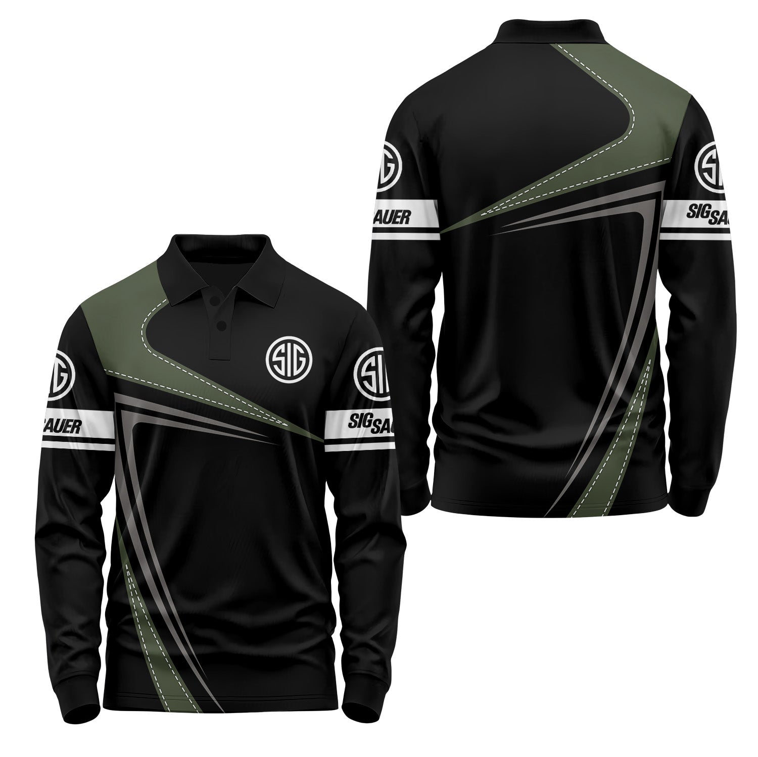 SIG Sauer Long Sleeve Polo USPL2115
