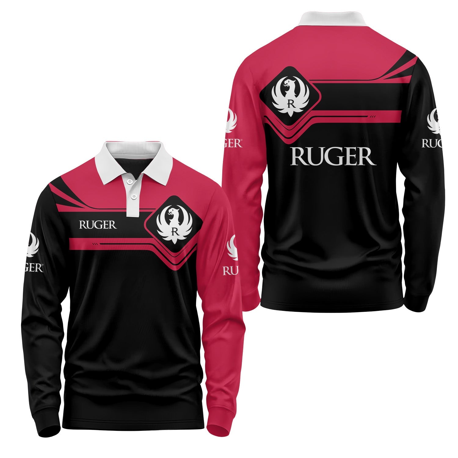 Ruger Long Sleeve Polo USPL2070