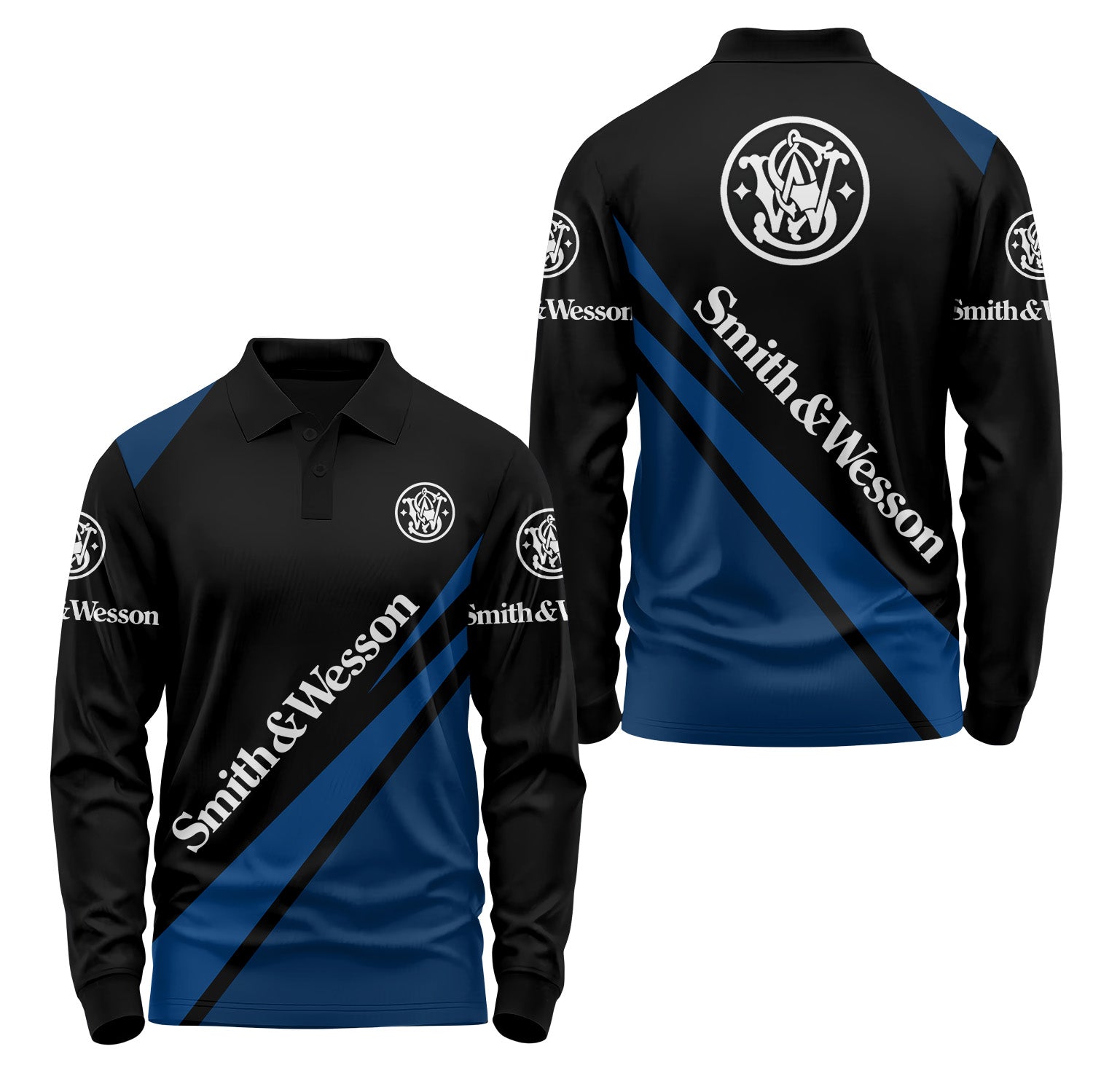 Smith & Wesson Long Sleeve Polo USPL2175