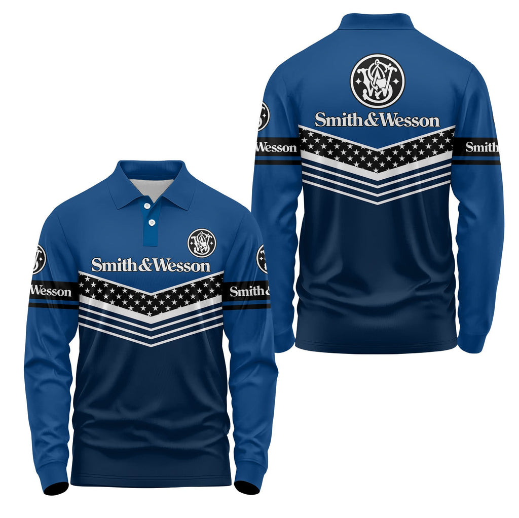 Smith & Wesson Long Sleeve Polo USPL2172