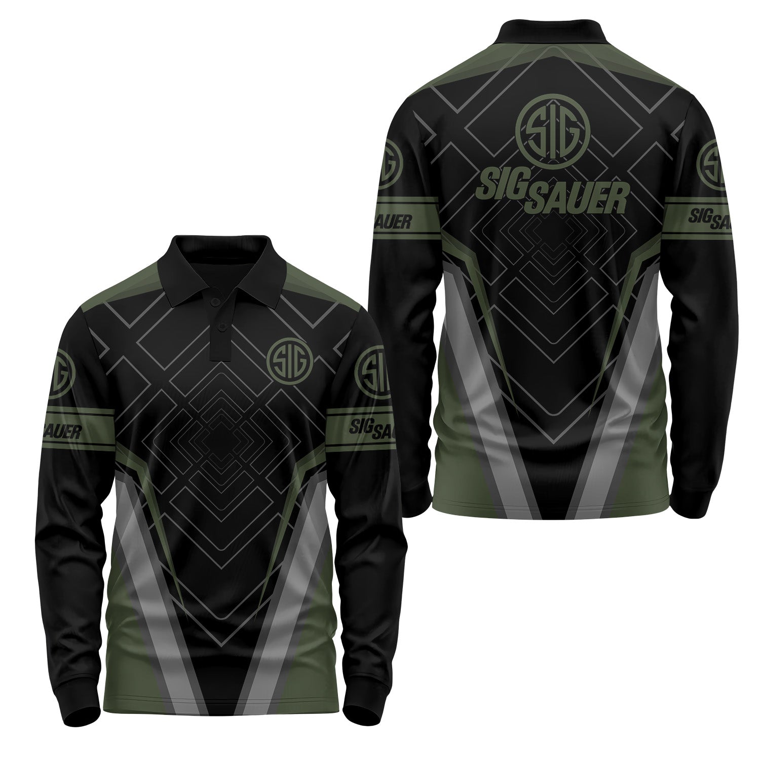 SIG Sauer Long Sleeve Polo USPL2113