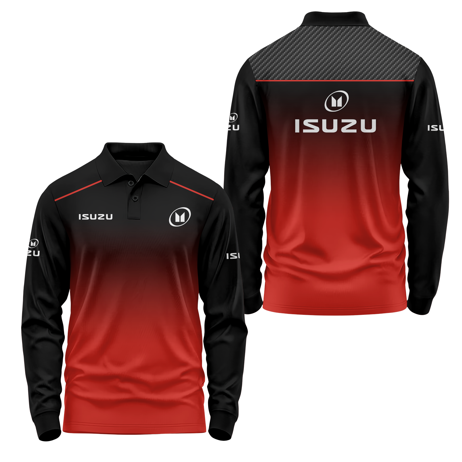 Isuzu Long Sleeve Polo USPL1977
