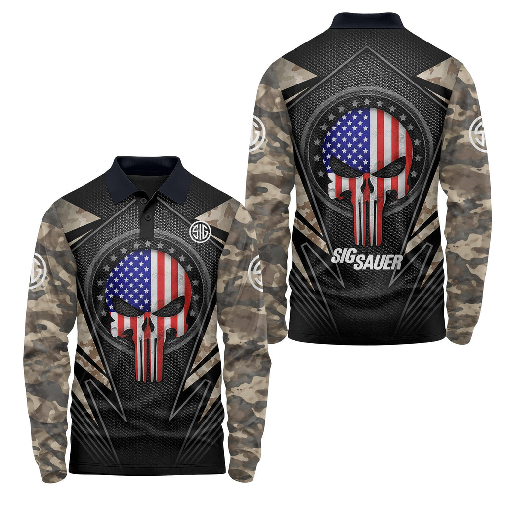 SIG Sauer Long Sleeve Polo USPL2120