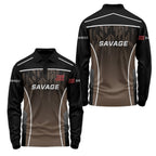 Savage Arms Long Sleeve Polo USPL2215