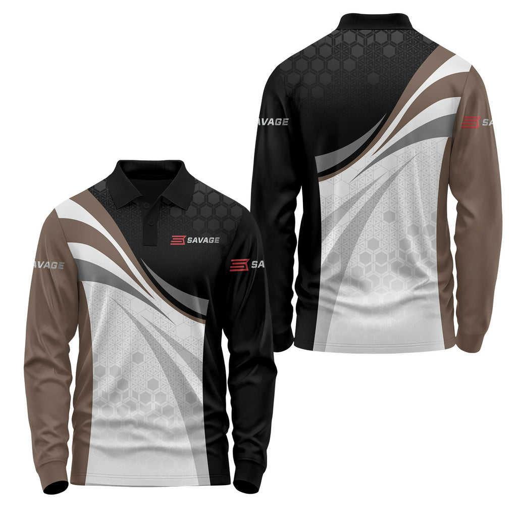 Savage Arms Long Sleeve Polo USPL2230