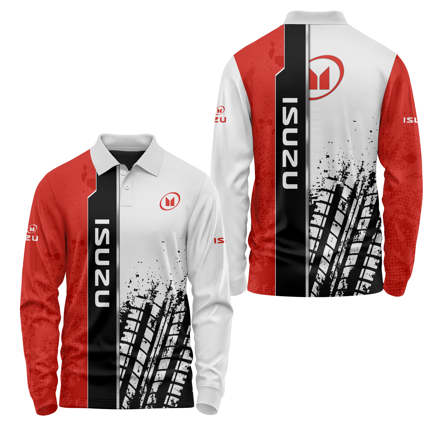 Isuzu Long Sleeve Polo USPL1990