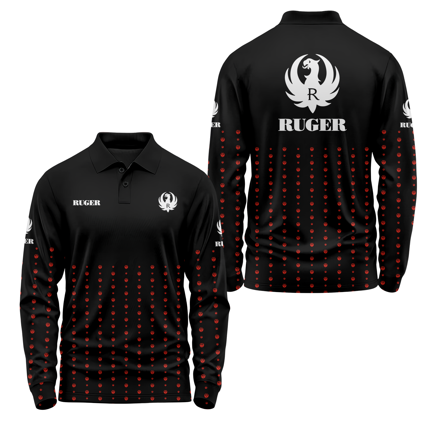 Ruger Long Sleeve Polo USPL2021