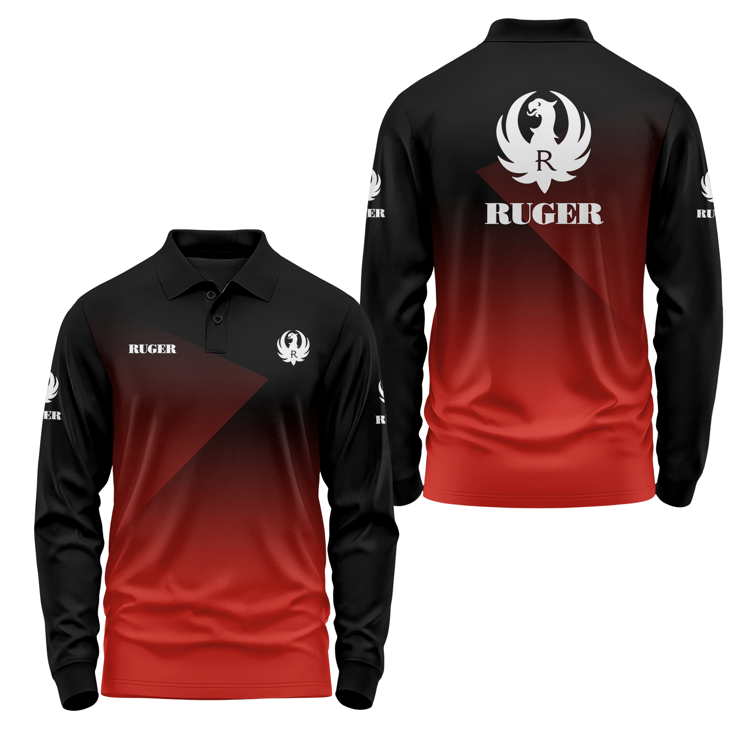 Ruger Long Sleeve Polo USPL2029