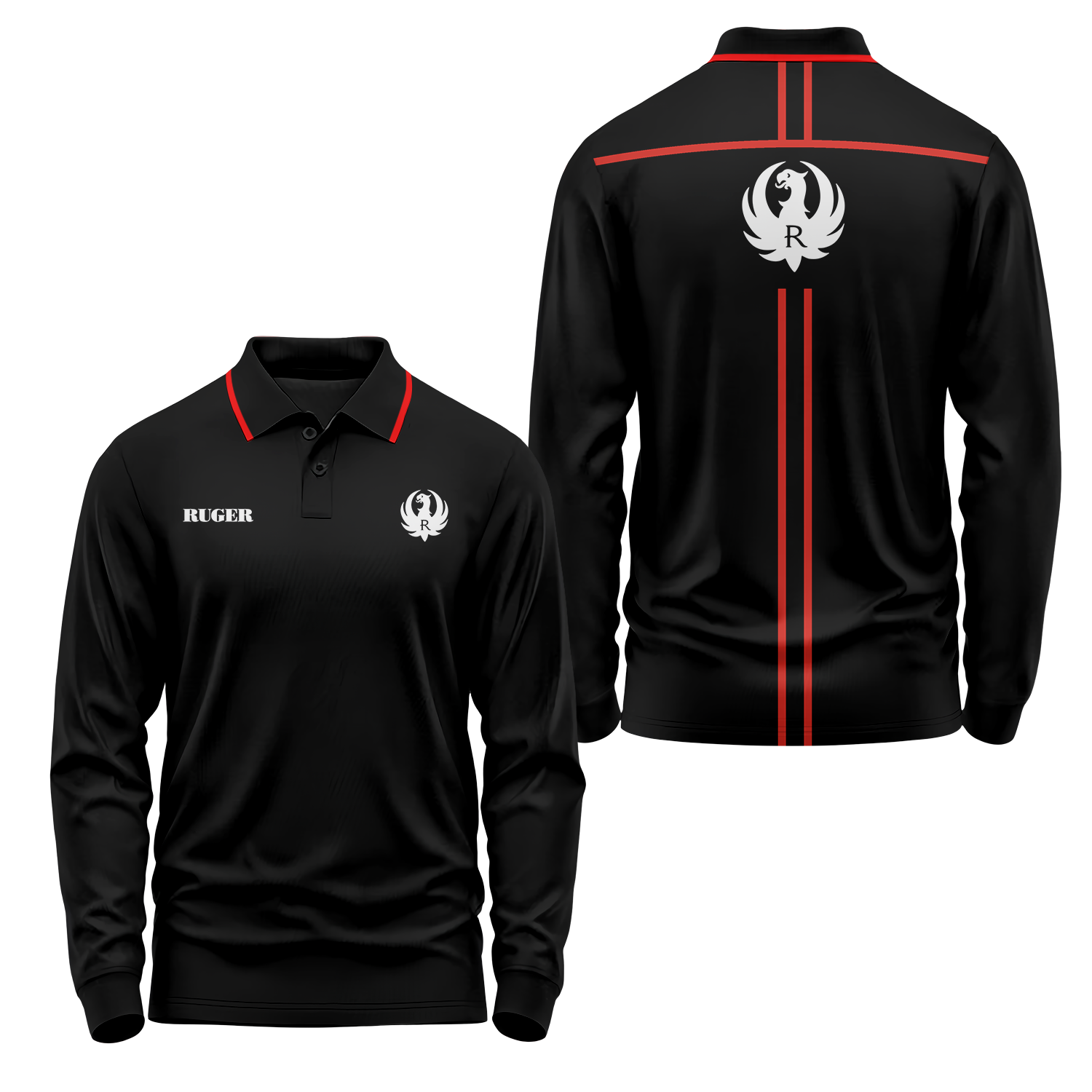Ruger Long Sleeve Polo USPL2045