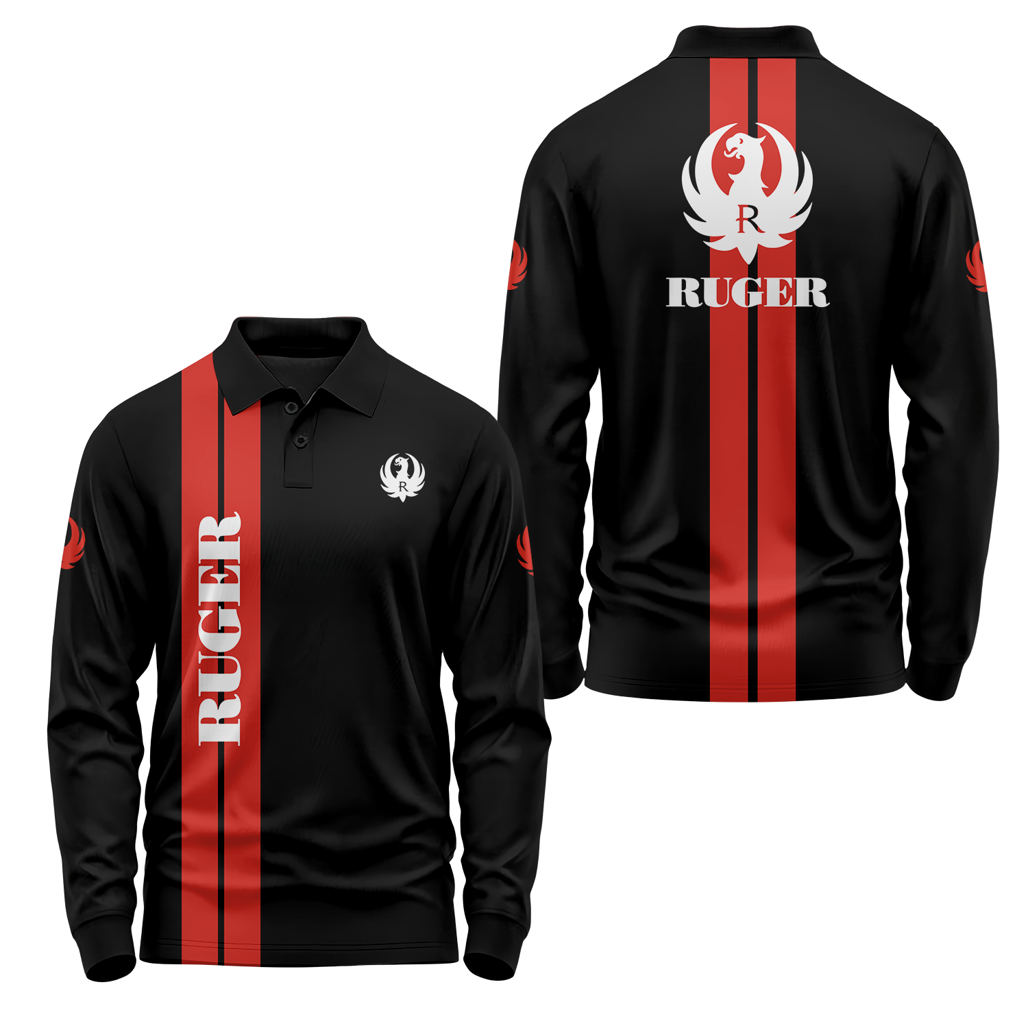 Ruger Long Sleeve Polo USPL2027