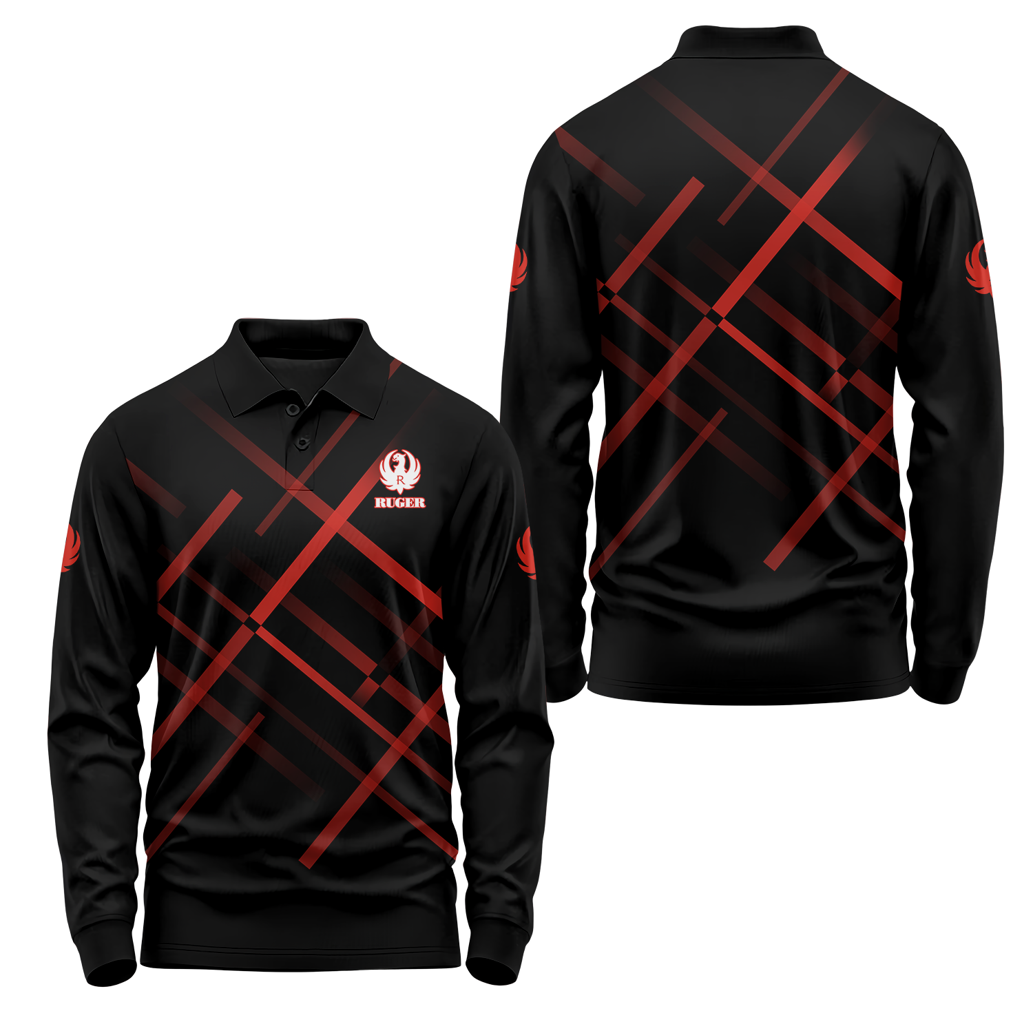 Ruger Long Sleeve Polo USPL2040