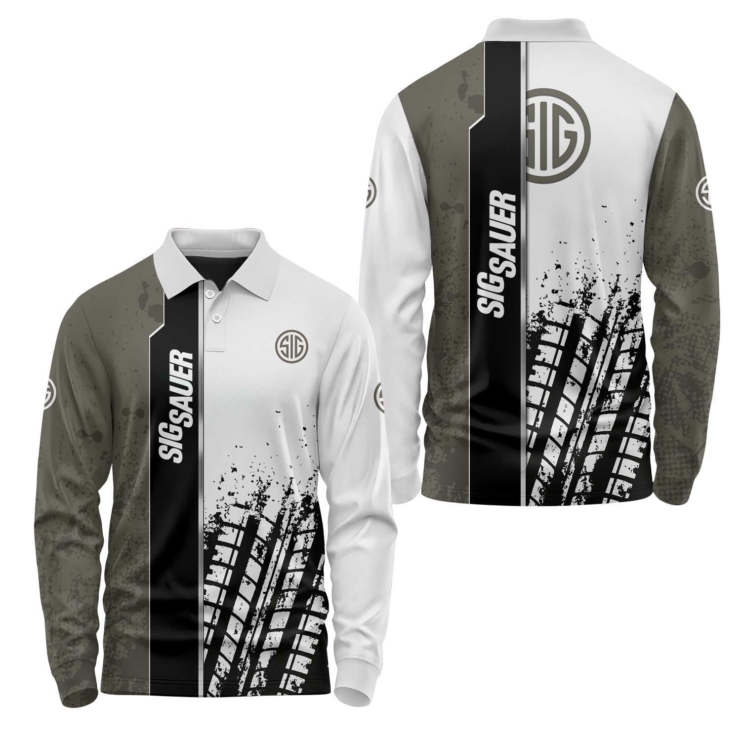 SIG Sauer Long Sleeve Polo USPL2100