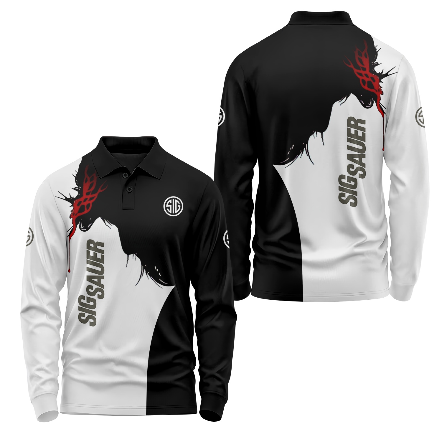 SIG Sauer Long Sleeve Polo USPL2096