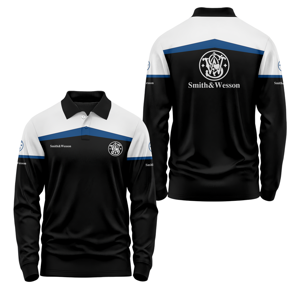Smith & Wesson Long Sleeve Polo USPL2148