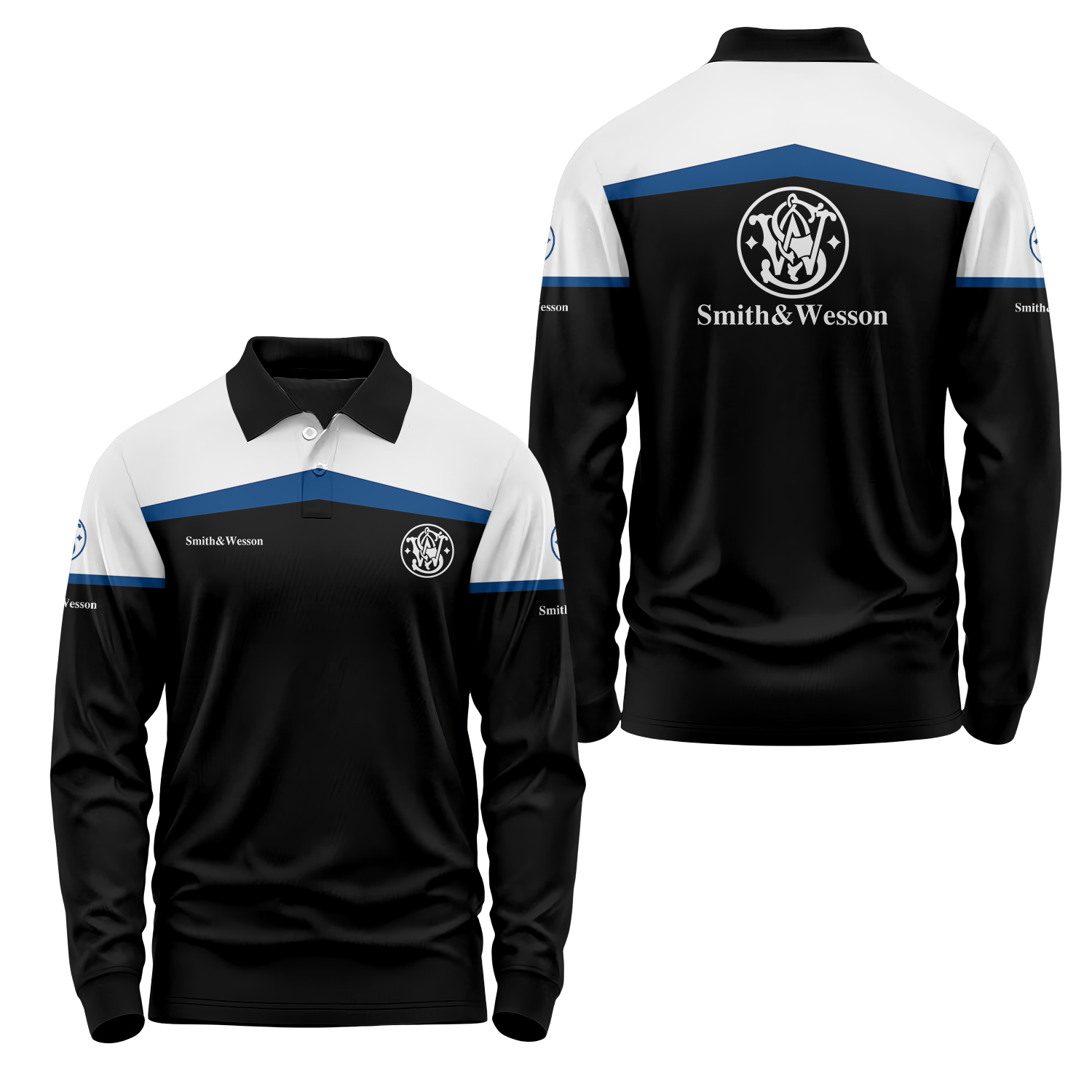 Smith & Wesson Long Sleeve Polo USPL2148