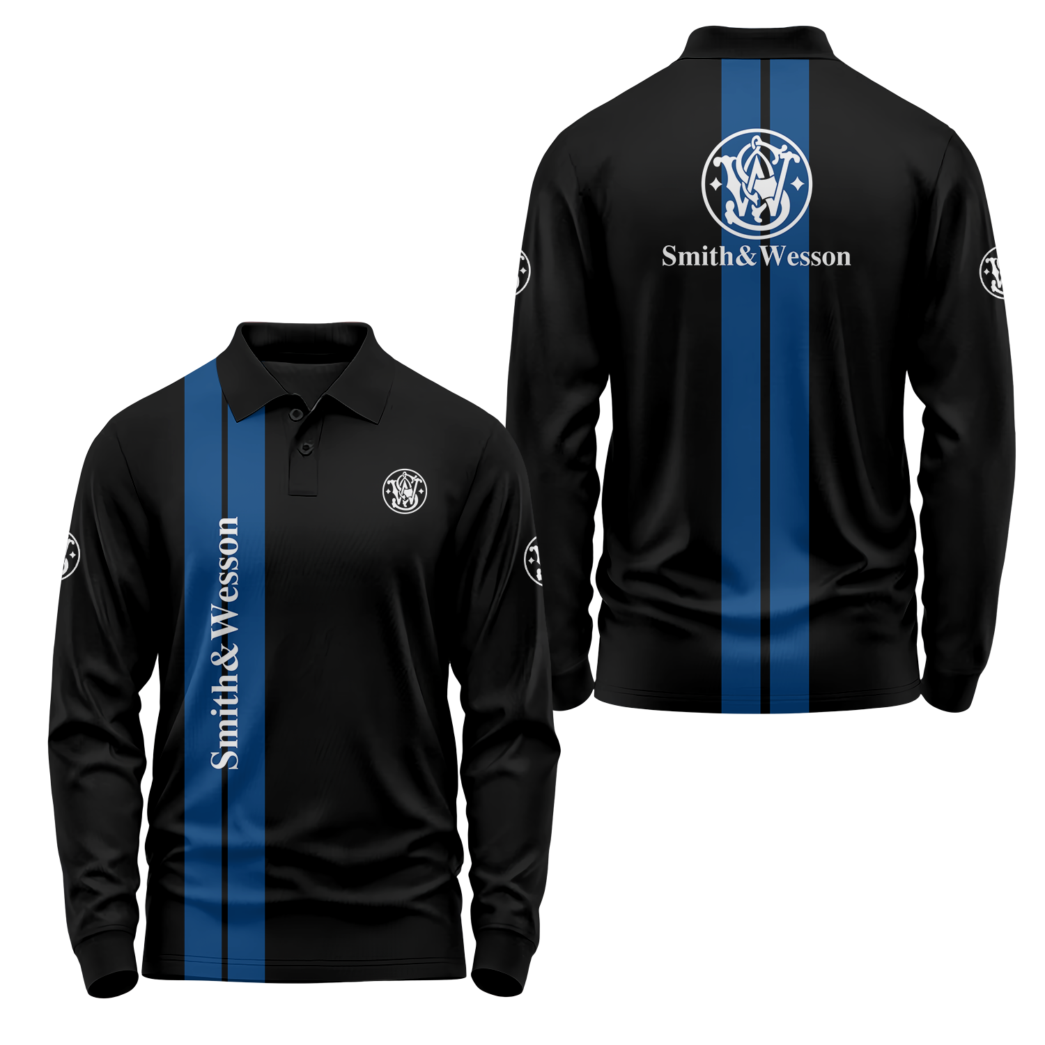 Smith & Wesson Long Sleeve Polo USPL2137