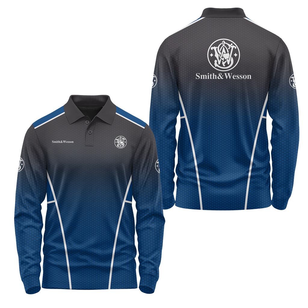 Smith & Wesson Long Sleeve Polo USPL2136