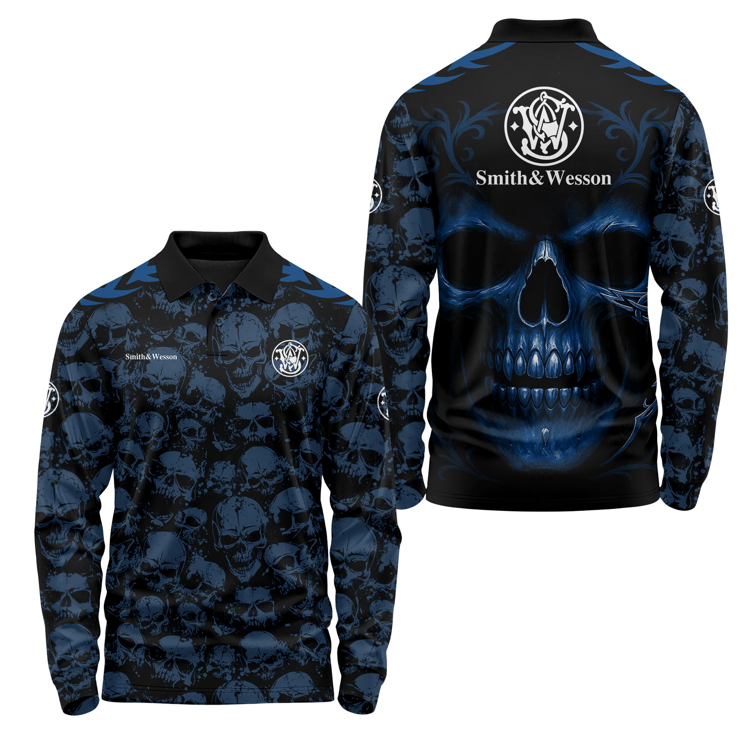 Smith & Wesson Long Sleeve Polo USPL2145