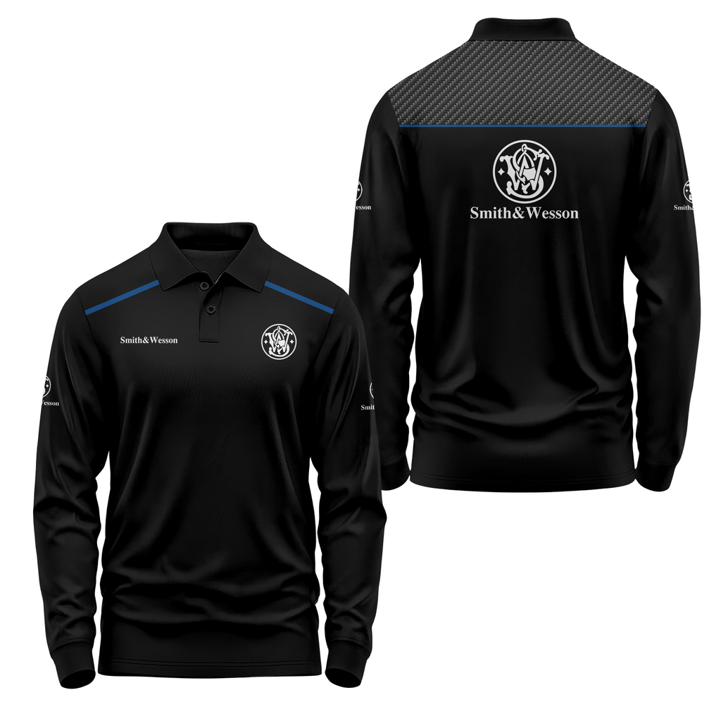 Smith & Wesson Long Sleeve Polo USPL2144