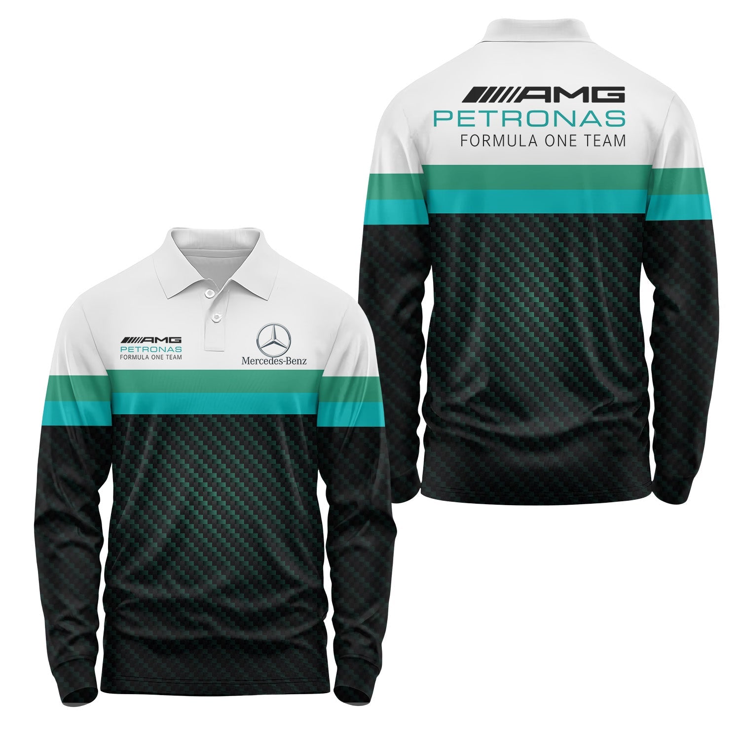 Mercedes Long Sleeve Polo USPL040