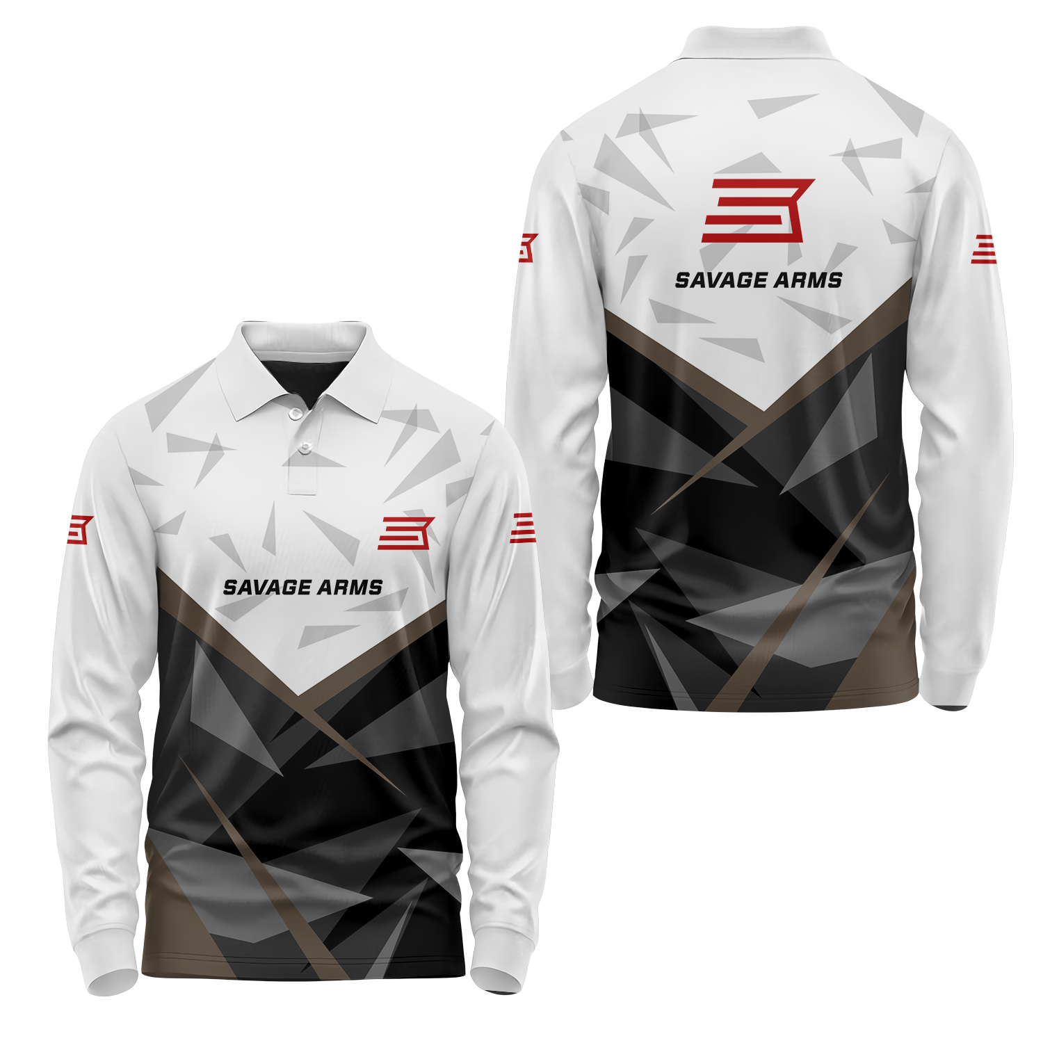 Savage Arms Long Sleeve Polo USPL2233