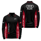 Audi Long Sleeve Polo USPL736
