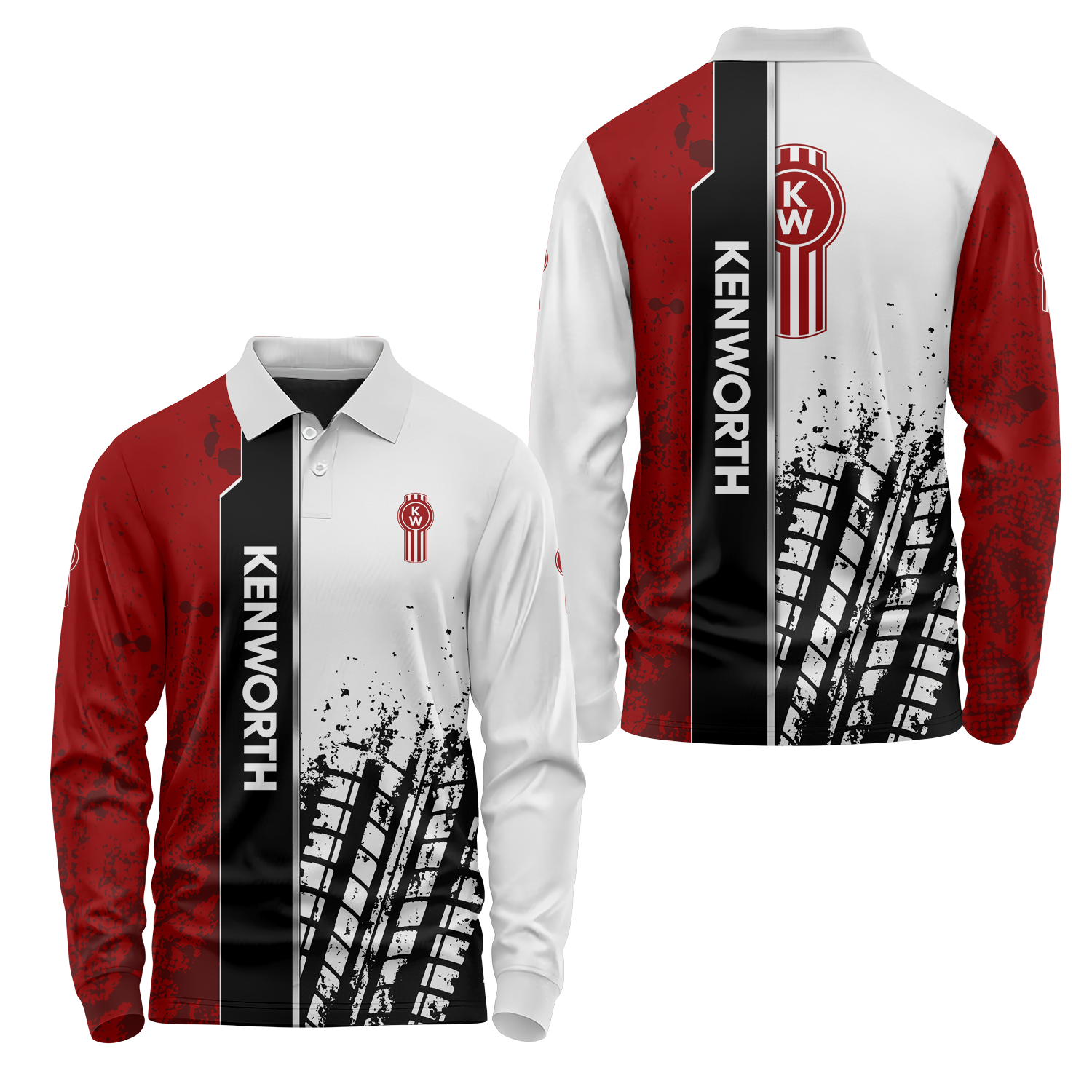 Kenworth Long Sleeve Polo USPL1780