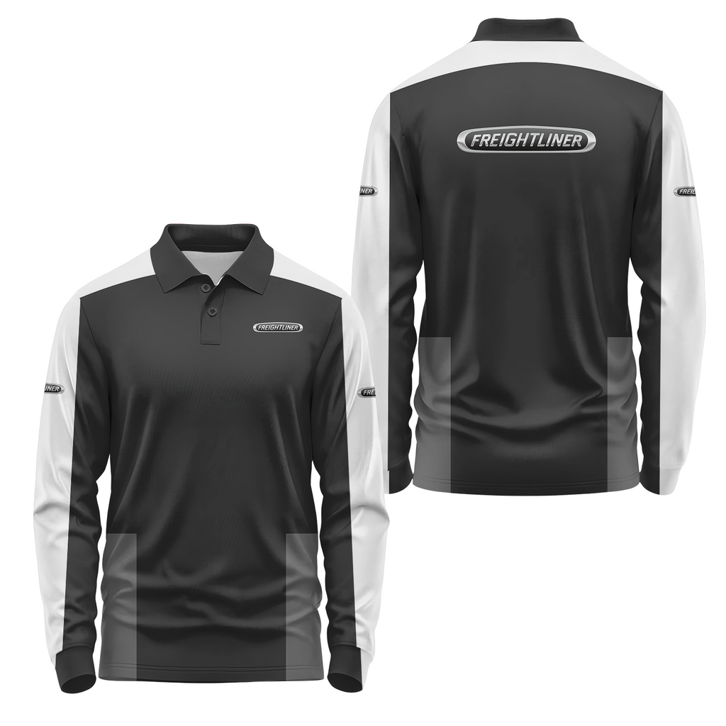 Freightliner Long Sleeve Polo USPL1687
